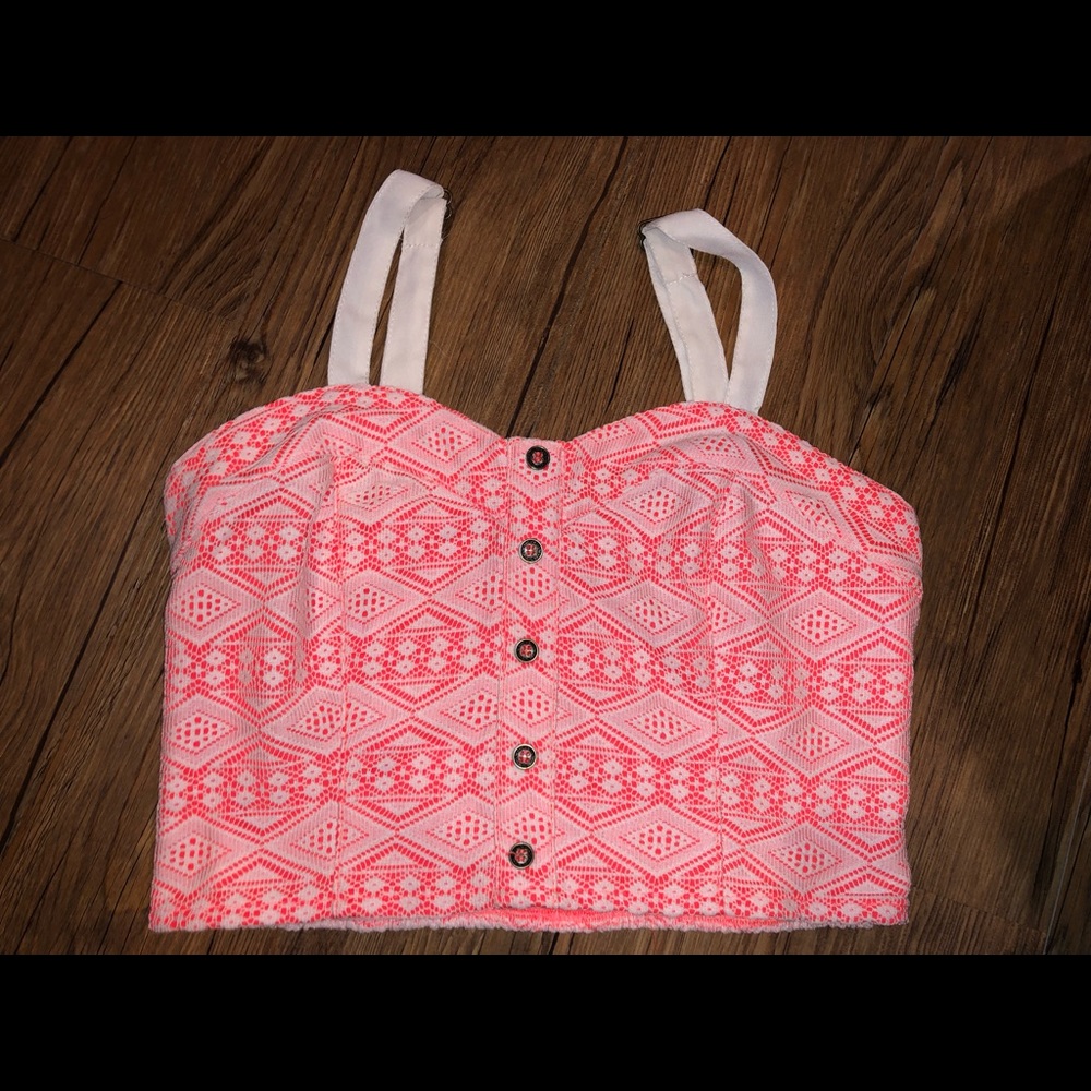 crop tank and matching skirt